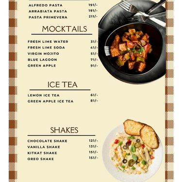 Menu Photo