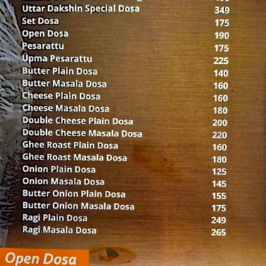 Menu Photo