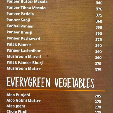 Menu Photo