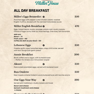 Menu Photo