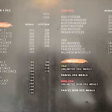 Menu Photo