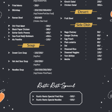 Menu Photo