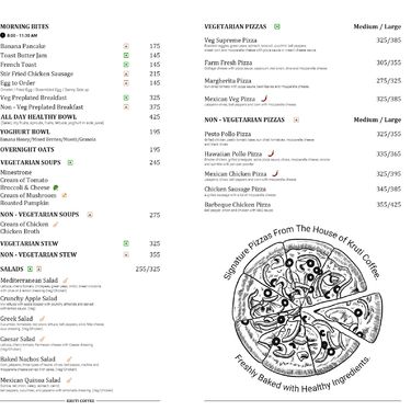 Menu Photo