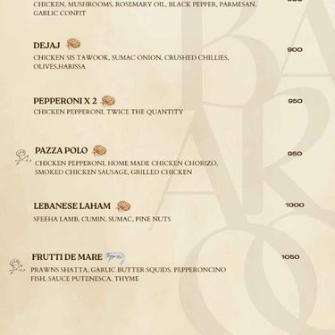 Menu Photo