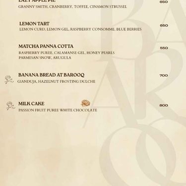 Menu Photo
