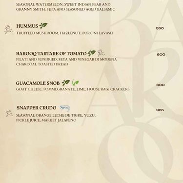 Menu Photo