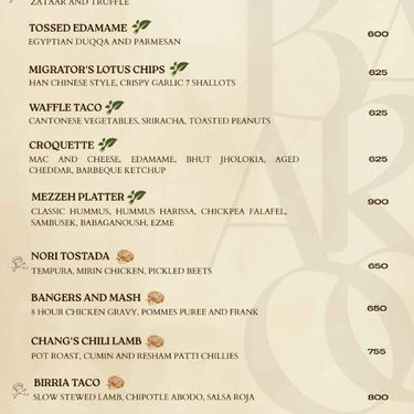 Menu Photo