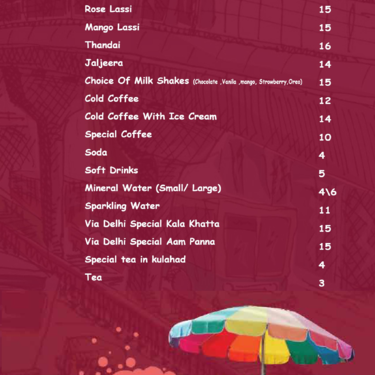 Menu Photo
