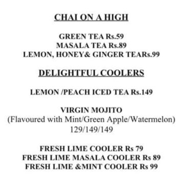 Menu Photo