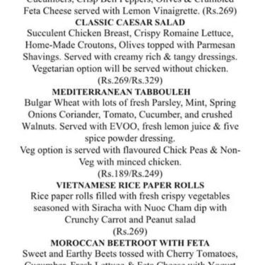 Menu Photo