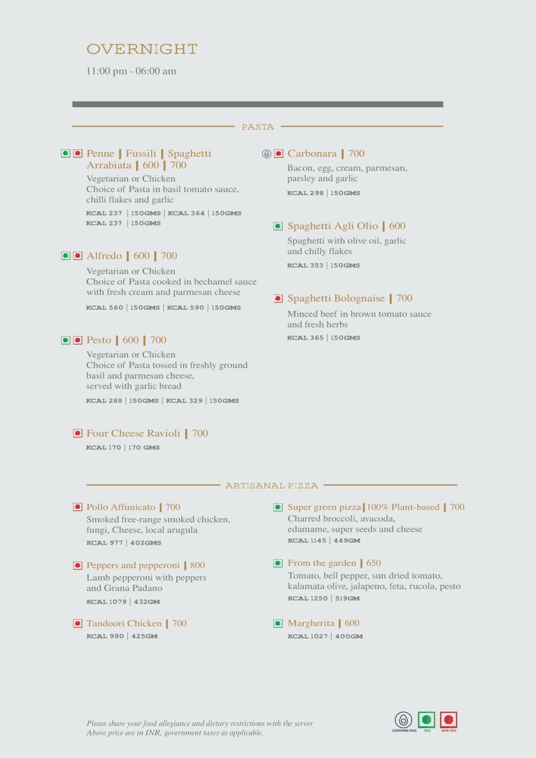 Ze Flavours Cafe Menu, Menu for Ze Flavours Cafe, Pleasant Days Resort ...