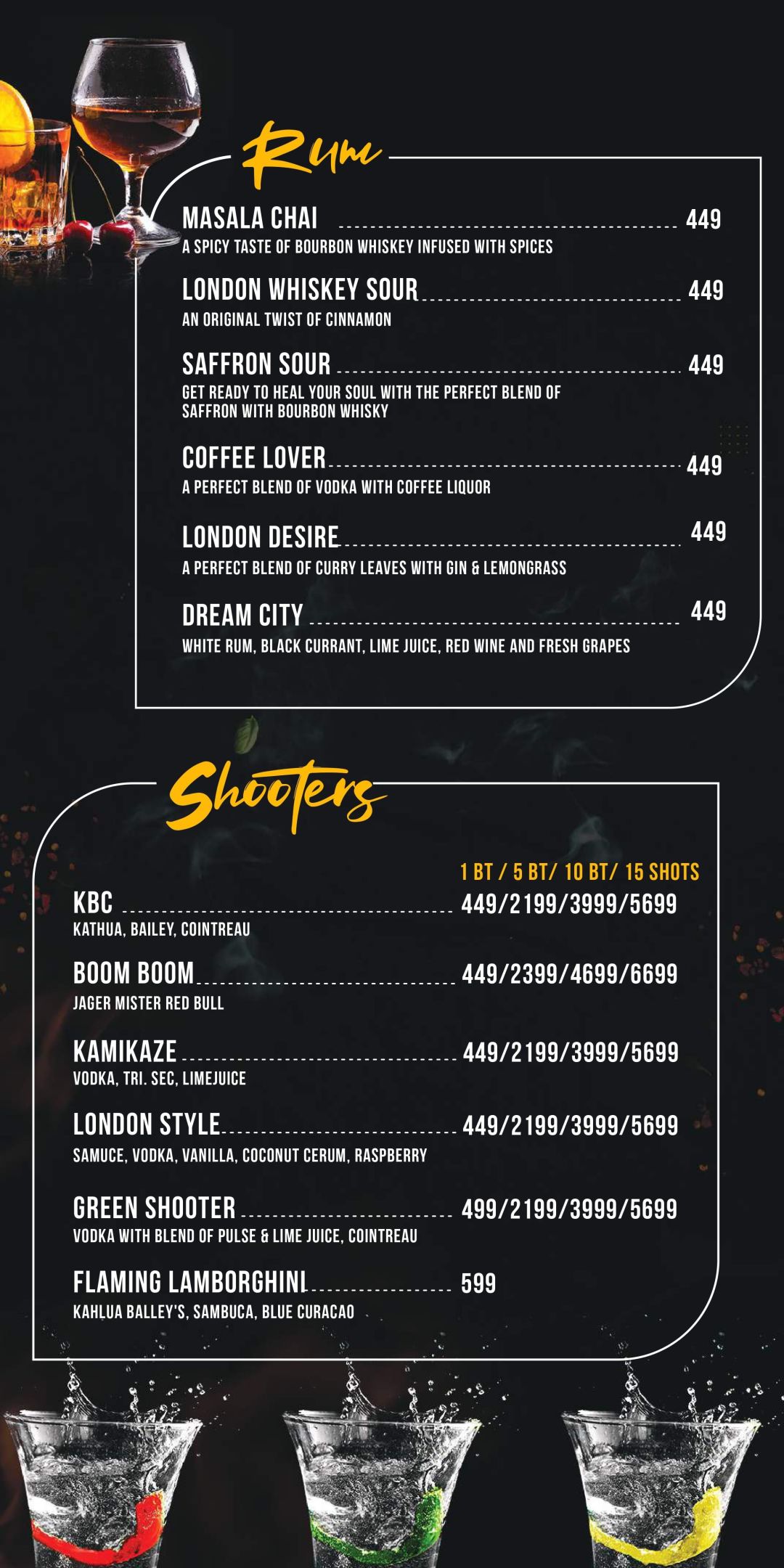 London Street Cafe & Bar Menu, Menu for London Street Cafe & Bar ...