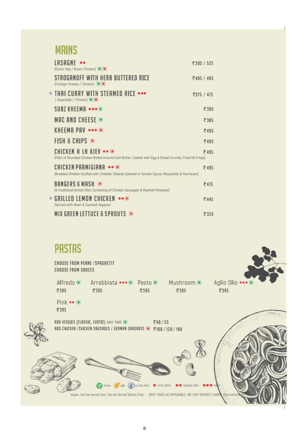 German Bakery Menu, Menu for German Bakery, Lonavala, Pune, Pune