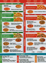 Dominos Pizza Menu Menu for Dominos Pizza Santacruz West