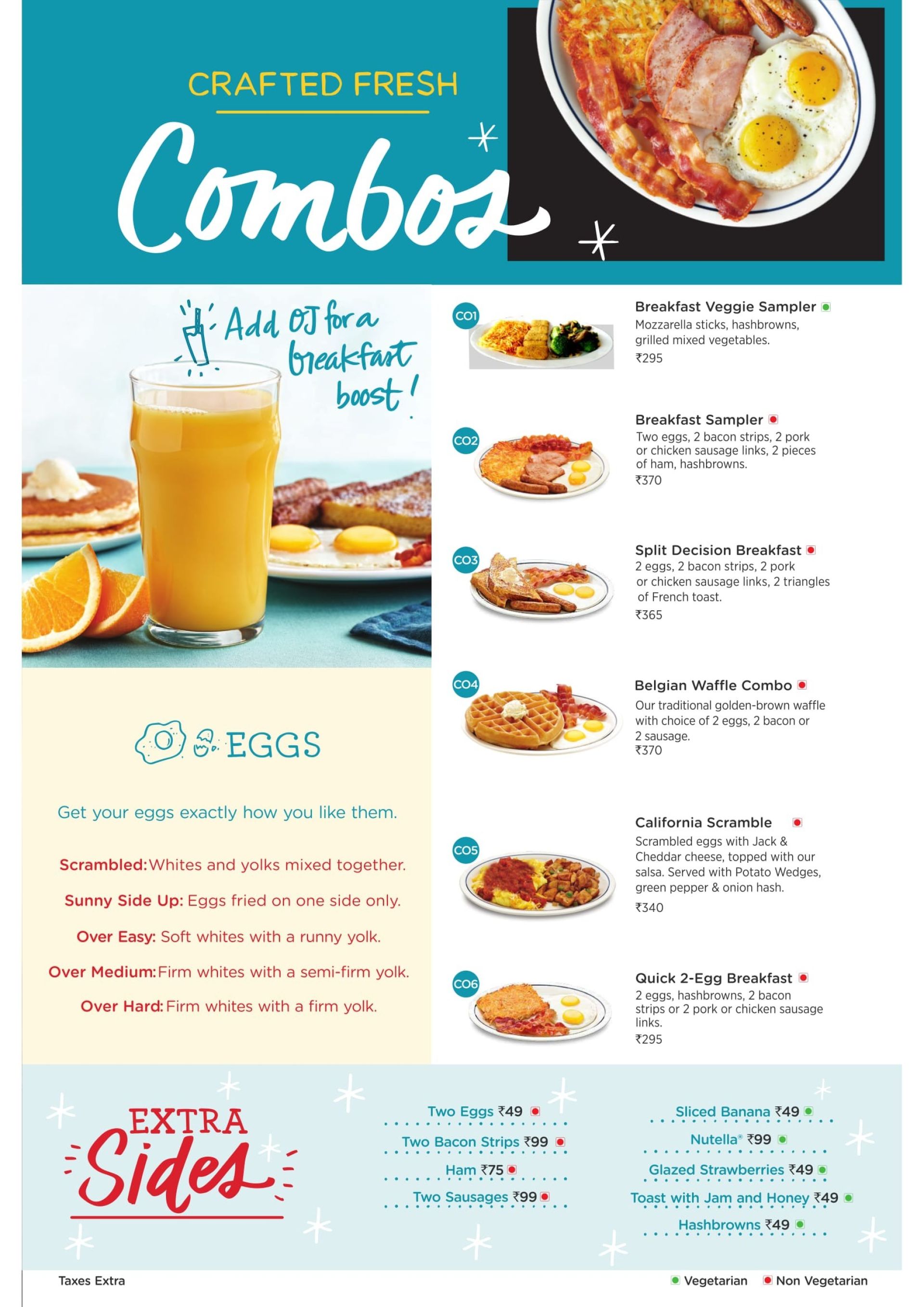 Ihop Menu