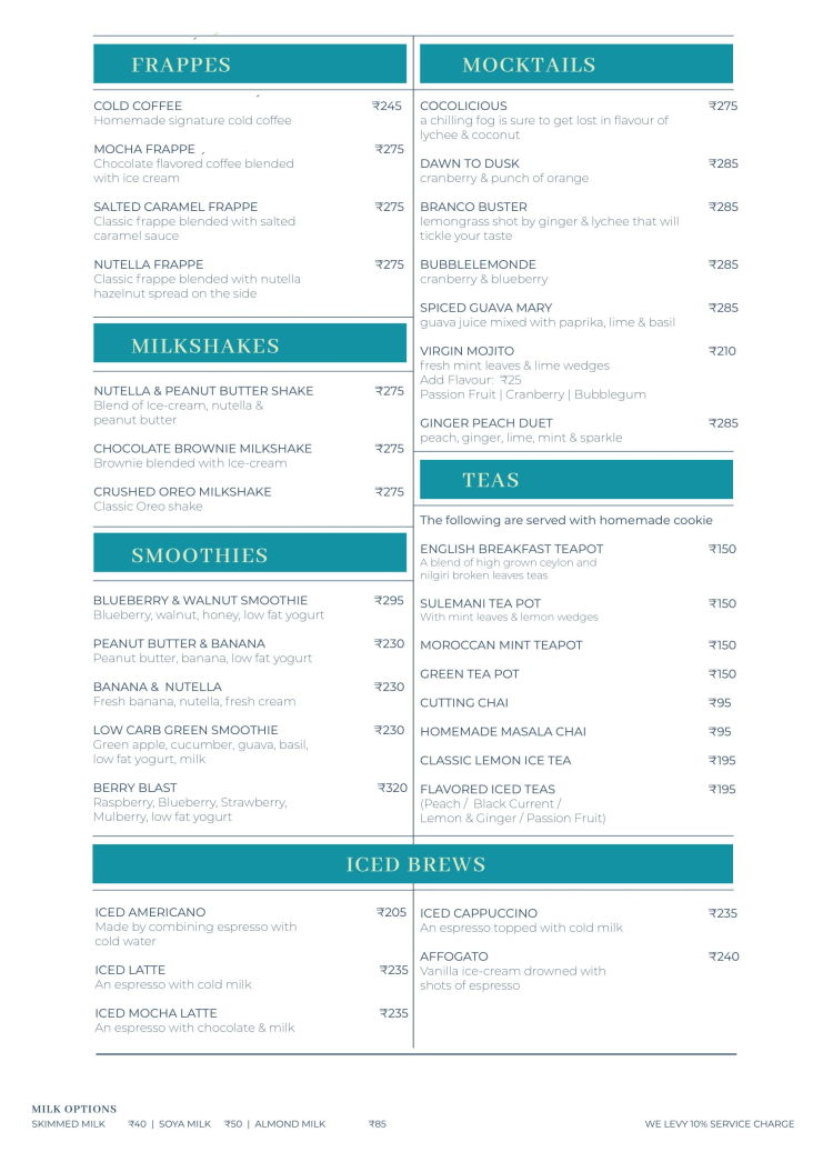 Dilly Dally Menu, Menu for Dilly Dally, Andheri West, Western Suburbs ...