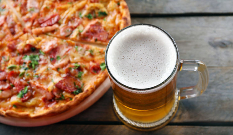 Name a better duo than pizza and beer, we will wait...