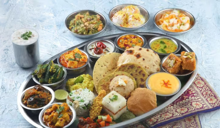 Satvik thali meals to celebrate the festivities with the family