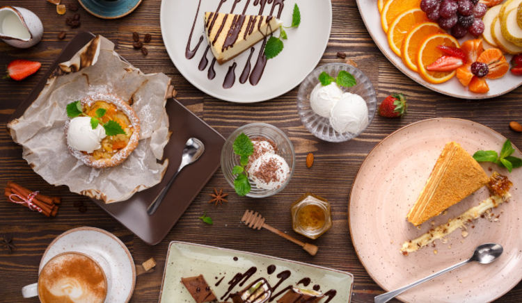 Discover guilt-free sweetness with an enticing array of delectable desserts